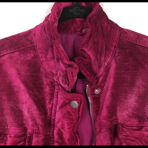 Free People Velvet Trucker Jacket - Picture 8 of 8